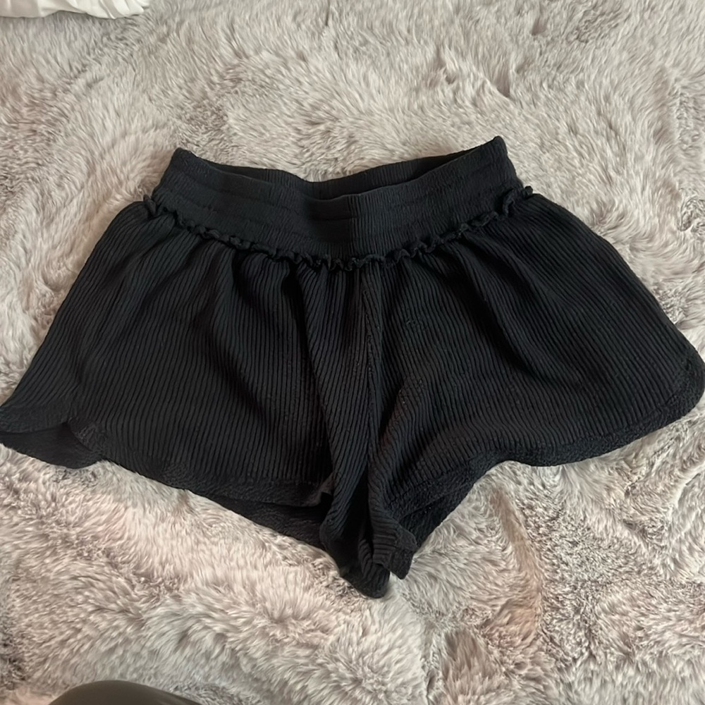 UO Flowy knit mini shorts